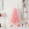 3ft. Pre-Lit Pink Artificial Christmas Tree, Warm White LED Lights